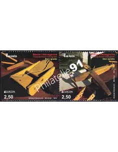 Bosnie-Herzégovine, n° 725a à 726a, Paire de carnet, timbres Europa