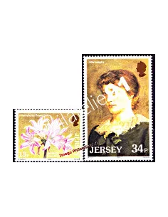 JERSEY - n°   366 - 367 - Lis de Jersey
