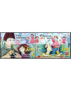 Herceg-Bosna, n° 373 et 374, paire, timbres Europa