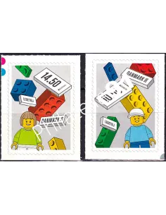 Danemark, n° 1784 à 1785 adhésifs, collection timbres Europa