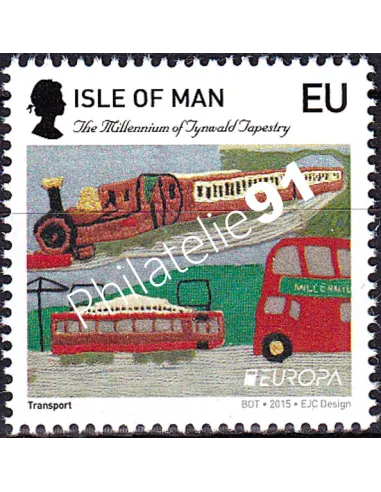 Ile de Man, n° 2052a, Collection timbres Europa