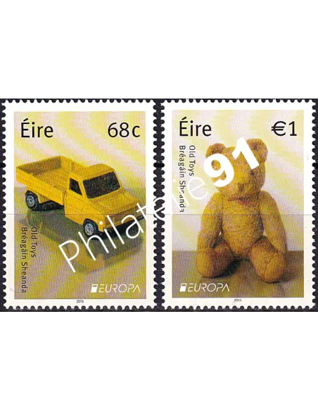 Irlande, n° 2132 à 2133, collection timbres Europa