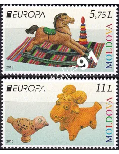 Moldavie, n° 789 à 790, collection timbres Europa