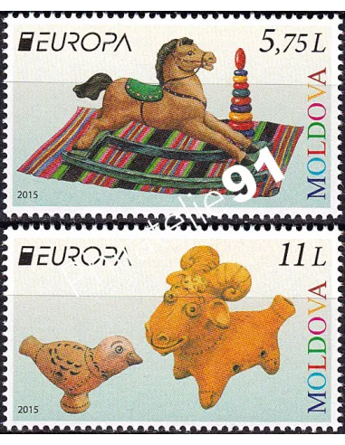 Moldavie, n° 789 à 790, collection timbres Europa