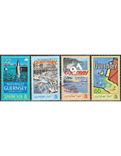 GUERNESEY - n° 979 à 982 - AFFICHES