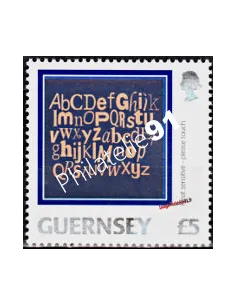 GUERNESEY - n°  993 ** -  Lettres sur un timbr sur lettre