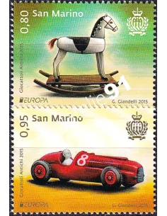 ST-MARIN, n° 2412 à 2413, collection timbres Europa