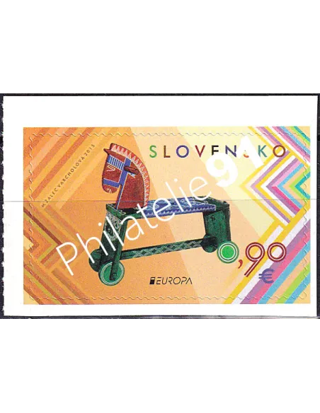 Slovaquie, n° 668 adhésif, collection timbres Europa