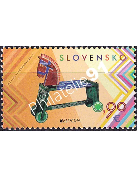 Slovaquie, n° 667, collection timbres Europa