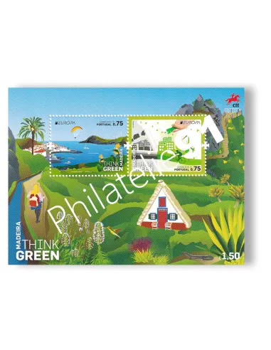 Madère, n° 371 à 372, en feuille, collection timbres Europa