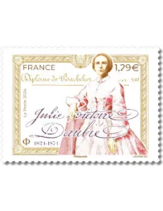 Timbre n° 5756, Julie Victoire Daubié, collection timbres France