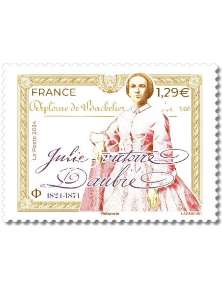 Timbre n° 5756, Julie Victoire Daubié, collection timbres France