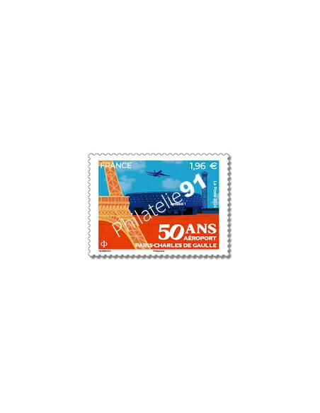 Timbre n° 5763, Aéroport de Paris, collection timbres France