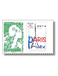 Timbre n° 5764, Marianne de l'Avenir, Paris Philex, timbres de France