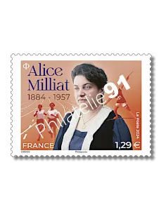 Timbre n° 5773,  Alice Milliat, timbres de France
