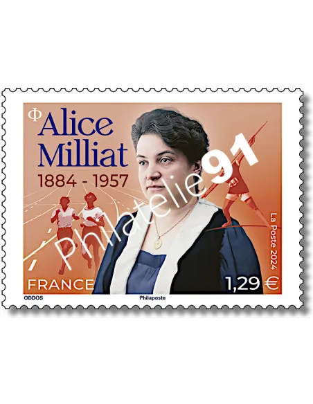 Timbre n° 5773,  Alice Milliat, timbres de France