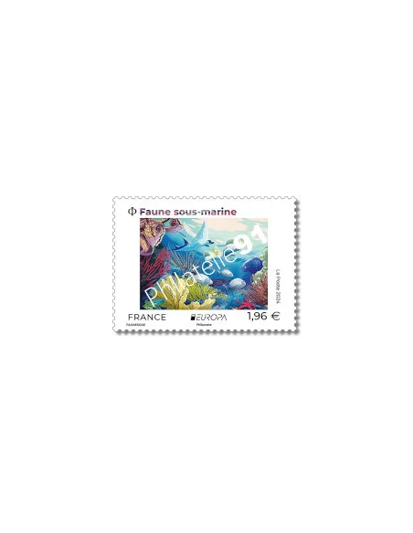 Timbre n° 5774, Europa - Faune sous-marine, timbres de France