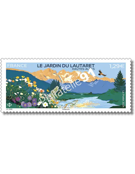 Timbre n° 5775, Le jardin du Lautaret, timbres de France