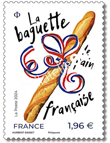 Timbre n° 5776, La baguette de pain française, timbres de France