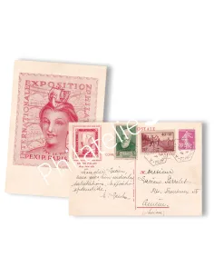 France, Entier postal oblitéré, PEXIP 1937, entiers de France