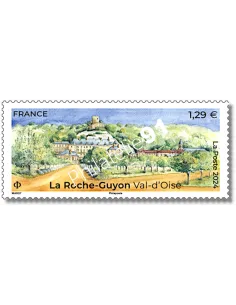 Timbre n° 5792, La Roche-Guyon, timbres de France
