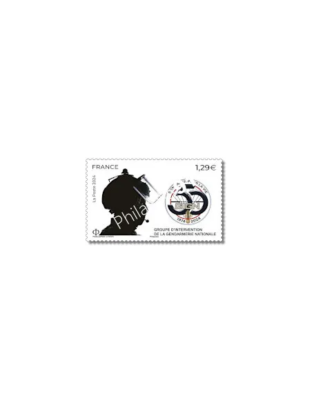 Timbre n° 5793, 50 ans du GIGN, timbres de France