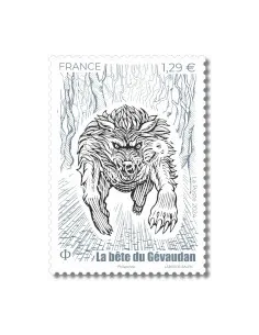 Timbre n° 5795, La bête du Gévaudan, timbres de France
