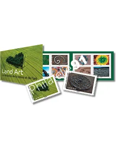 Carnet n° 2375, Land Art, timbres de France 2023