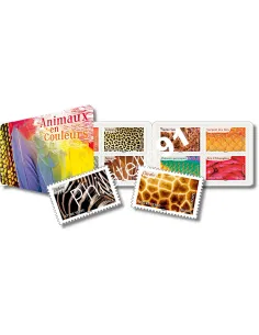 Carnet n° 2389, Les animaux en couleurs, timbres de France 2023