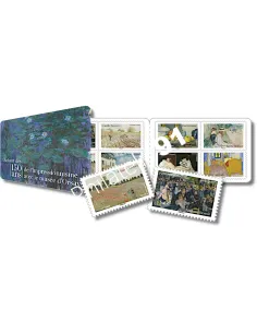 Carnet n° 2401, 150 ans de l'impressionnisme, timbres de France 2023