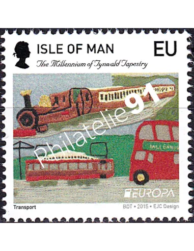 Ile de Man, n° 2052, Collection timbres Europa