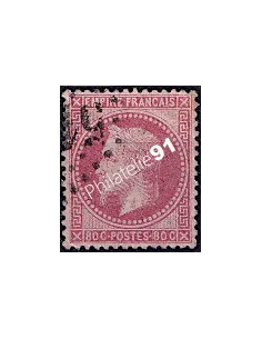 Timbre de France n° 32 - Second Empire - Napoléon III - oblitéré