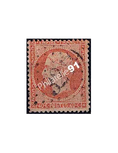 Timbre de France n° 23 - Second Empire - Napoléon III - oblitéré