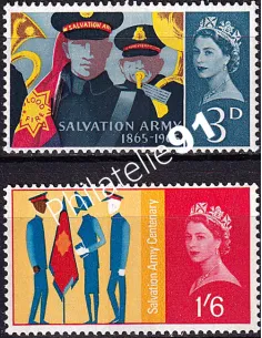 Grande-Bretagne, n° 401 à 402 neufs, collection timbres Europe