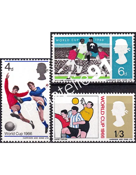 Grande-Bretagne, n° 441 à 443 neufs, collection timbres Europe