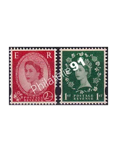 Grande-Bretagne, n° 2306 à 2307 neufs, collection timbres Europe