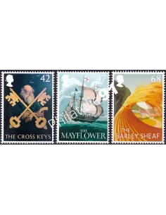 Grande-Bretagne, n° 2471 à 2473 neufs, collection timbres Europe