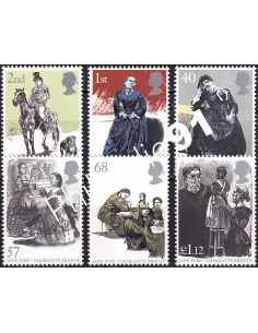 Grande-Bretagne, n° 2622 à 2627 neufs, collection timbres Europe