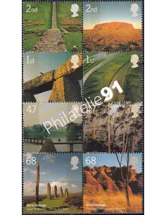 Grande-Bretagne, n° 2646 à 2653 neufs, collection timbres Europe