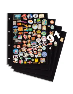 Paquet de Pages Grande pour Pin's, Matériel collection