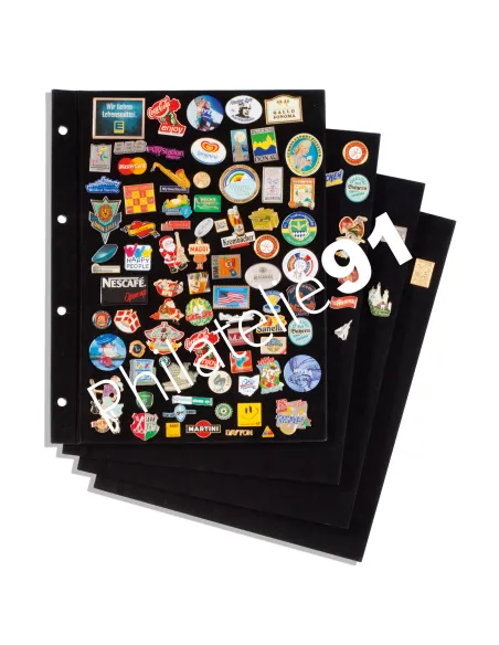 Paquet de Pages Grande pour Pin's, Matériel collection