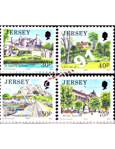 JERSEY - n°  506 à 509 ** - Vues de Jersey (III)
