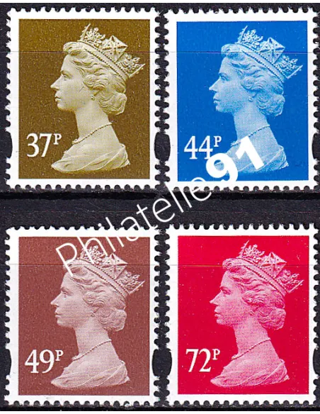 Grande-Bretagne, n° 2750 à 2753 neufs, collection timbres Europe