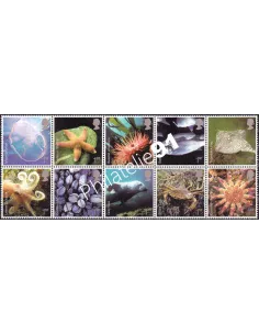 Grande-Bretagne, n° 2837 à 2846 neufs, collection timbres Europe