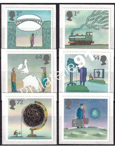 Grande-Bretagne, n° 2853 à 2858 neufs, collection timbres Europe