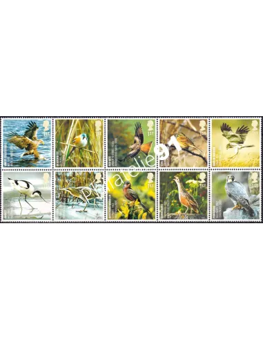 Grande-Bretagne, n° 2922 à 2931 neufs, collection timbres Europe