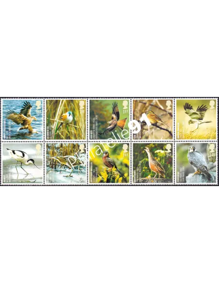 Grande-Bretagne, n° 2922 à 2931 neufs, collection timbres Europe