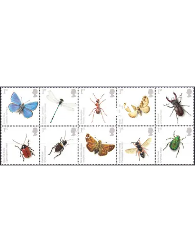 Grande-Bretagne, n° 3009 à 3018 neufs, collection timbres Europe