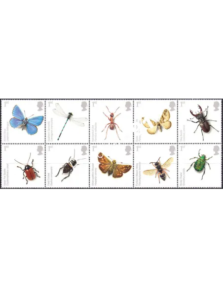 Grande-Bretagne, n° 3009 à 3018 neufs, collection timbres Europe