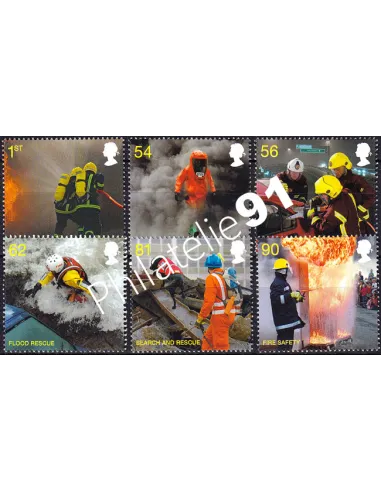 Grande-Bretagne, n° 3174 à 3181 neufs, collection timbres Europe